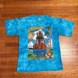 Vintage Legendary Rhythm & Blues Cruise Tie Dye T Shirt Small Music Tee